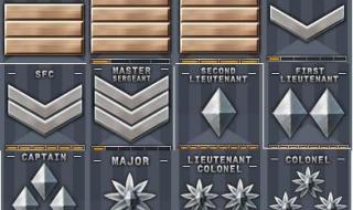cf军衔跟荣誉等级怎么换 cf军衔图标